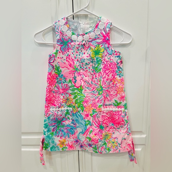 Lilly Pulitzer Paradise Found Girls Dress. Size 3 available! Like New! - Picture 9 of 11